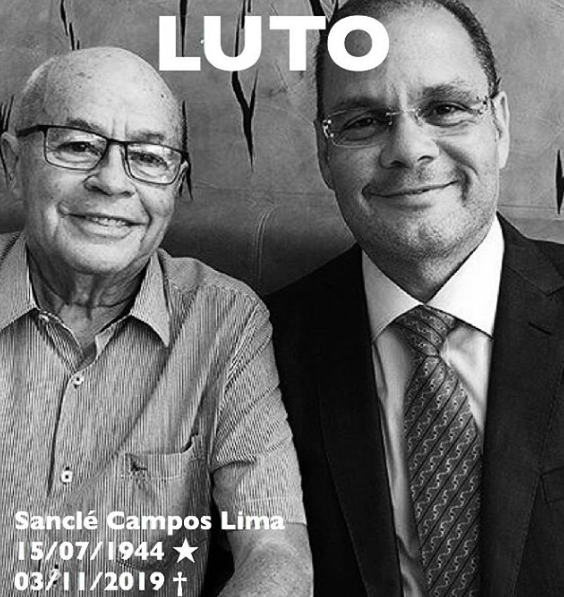 Rogério Cafeteira (DEM) e o pai Sanclé Campos Lima