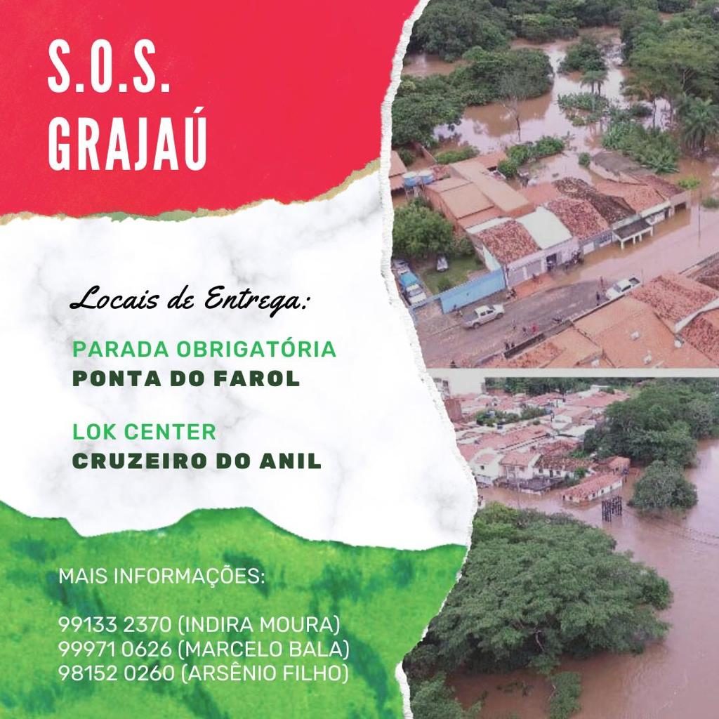 Seja solidário: S.O.S. Grajaú pede ajuda às famílias atingidas por
