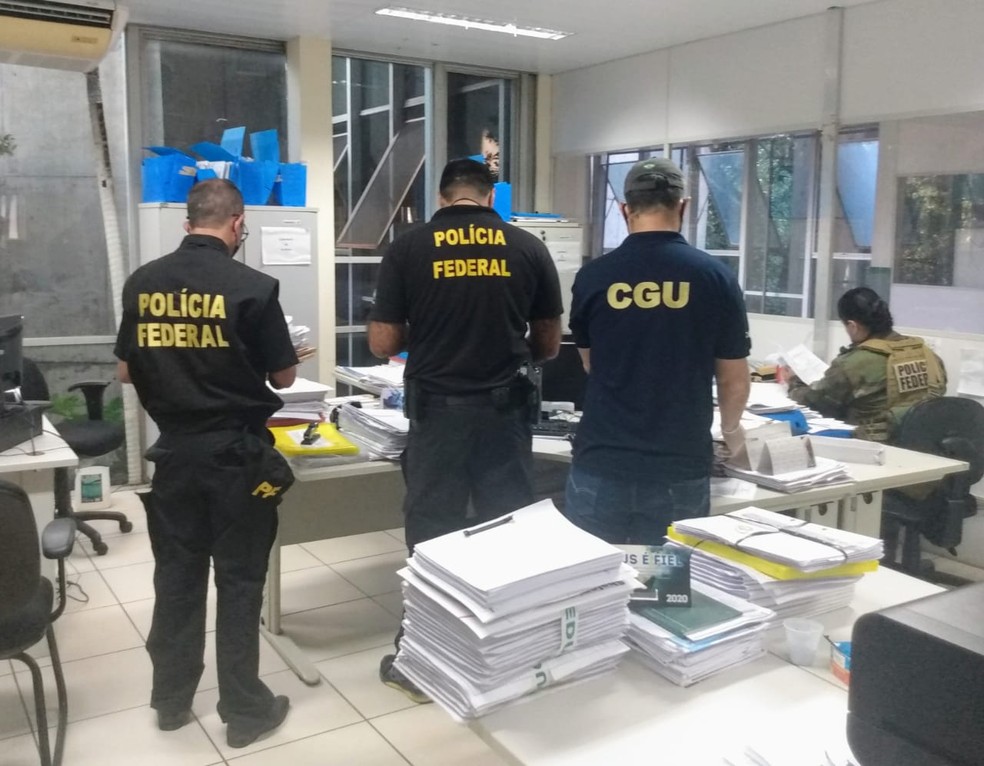 Policiais Federais em operação no Piauí