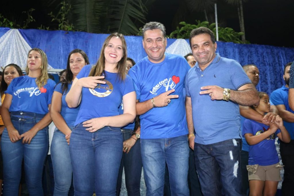 Fernando PL com Detinha e Josimar Maranhãozinho