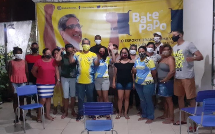 Prof° Eduardo Telles em diálogo com comunidades de São Luís