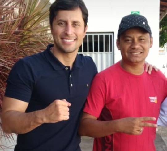 Duarte Jr e César Castro, pré-candidato em Cachoeira Grande