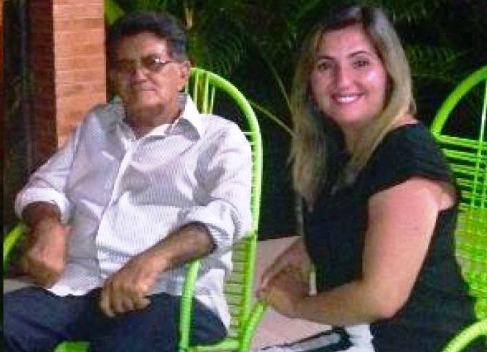 Ex-prefeito Onacy e a filha Ociléia Fernandes